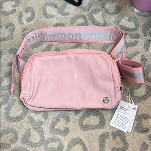 Lululemon Athletica Light Pink Crossbody Bag